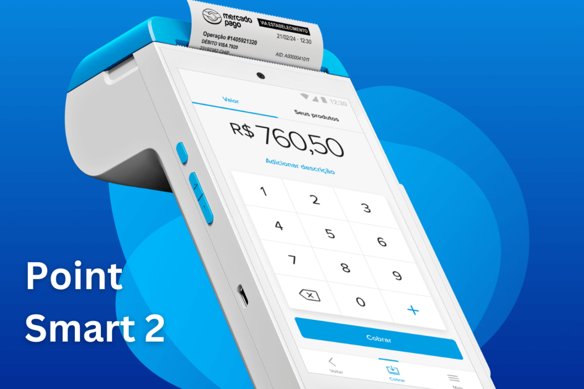 Maquinha Point Smart 2 - Mercado Pago