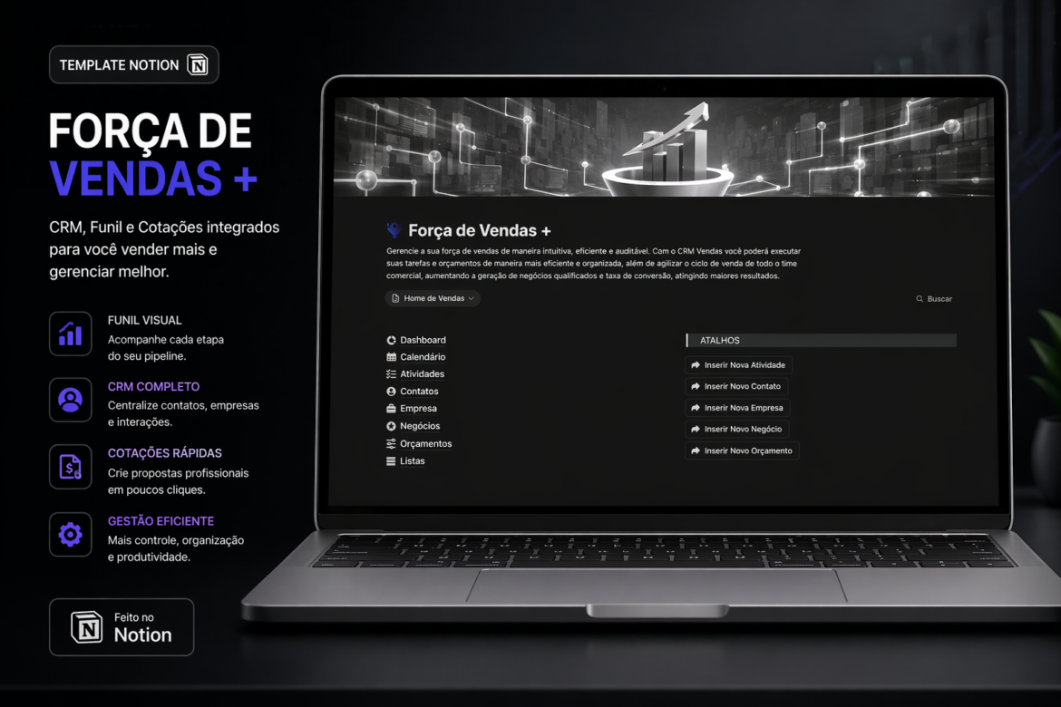 funil de vendas notion template